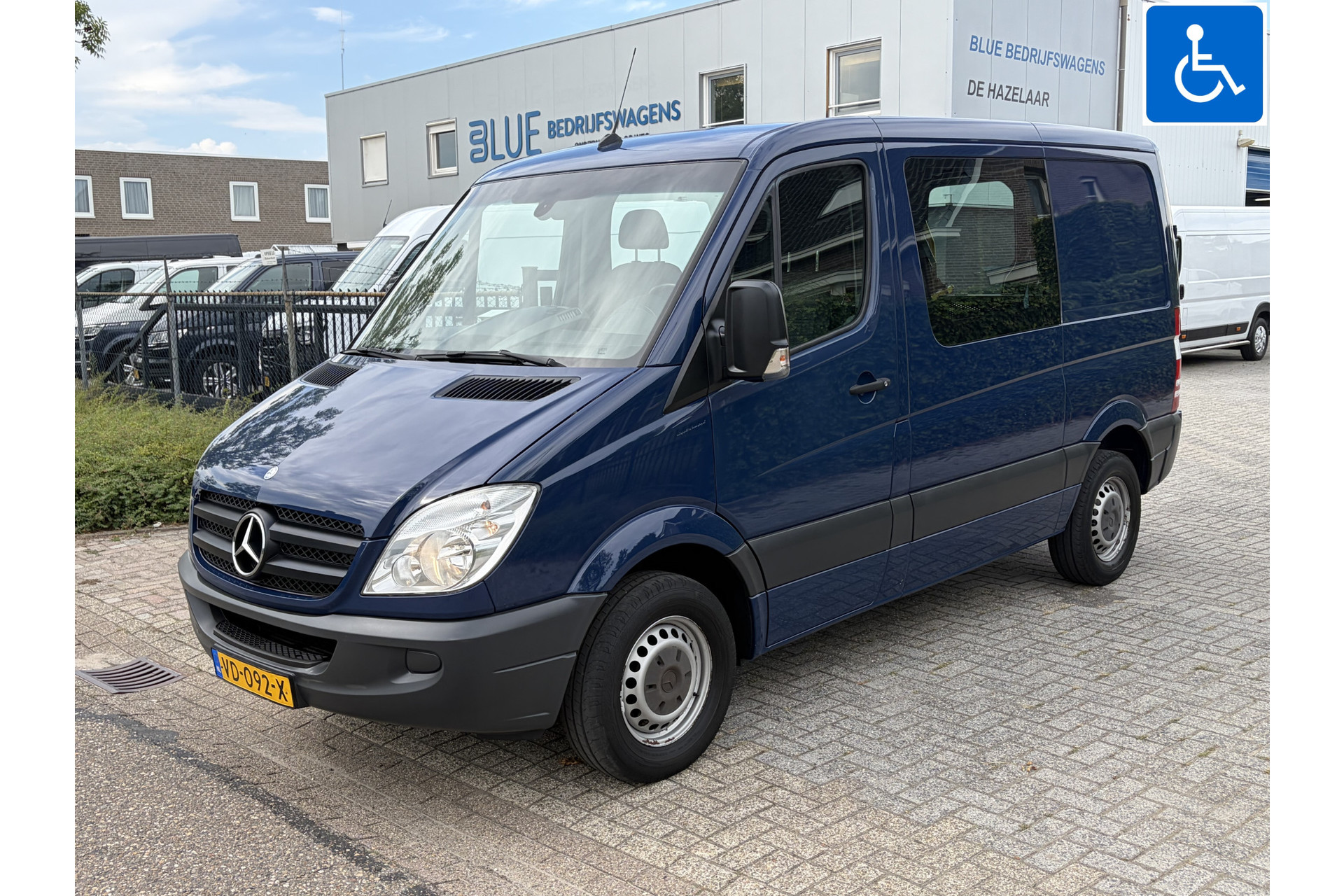 Mercedes-Benz Sprinter 210 2.2 CDI E5 L1H1 Rolstoelbus zelfrijder Spacedrive ministuur B&S ombouw